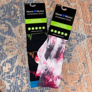 Nurse Mates compression socks.